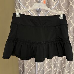 lululemon athletica Black Skort